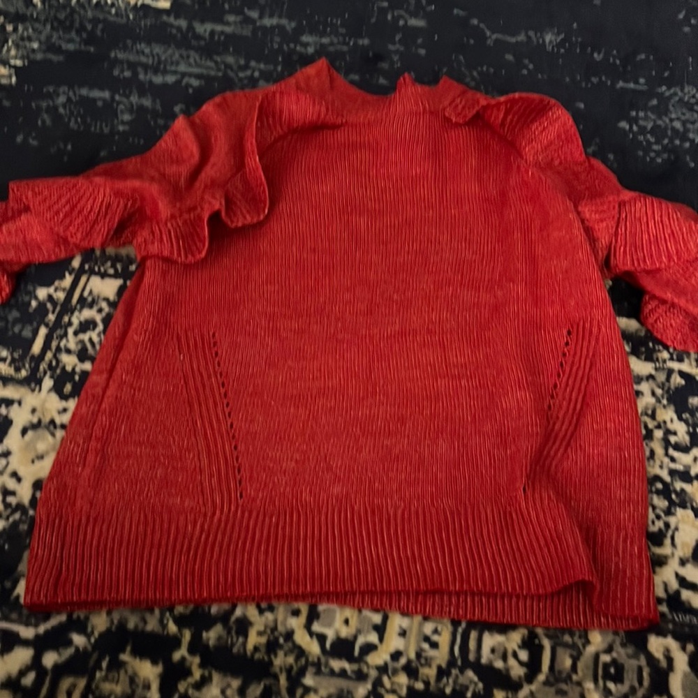 Red sweater